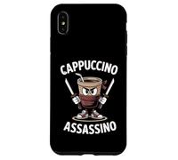 Kids Meme Italian Brainrot Cappuccino Assassino Funny Coffee Case for iPhone XS Max