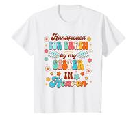 Kids Memorial Baby Handpicked For Earth By My Sister In Heaven T-Shirt