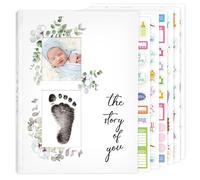 Kids Memory Book | Cute Record Birth Scrapbook,Kids Journal Memory Book,for Boys Family New Year Holiday Party Vacation Home Decor Early Years