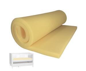 Kids Memory Foam Cot Mattress Topper For Cot and Toddle bed, soft and comfortable 120cm x 60cm, 140cm x 70cm in 2.5cm and 5cm depth (120 x 60 x 2.5cm)