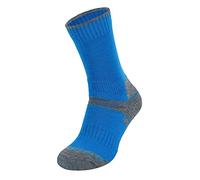 Kids Merino Wool Hiking Socks | Comodo | Breathable Outdoor Lightweight Anti Blister Socks (11-14 Years, Blue)