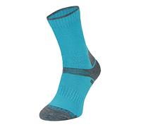 Kids Merino Wool Hiking Socks | Comodo | Breathable Outdoor Lightweight Anti Blister Socks (11-14 Years, Turquoise)