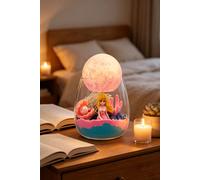 Kids Mermaid DIY Terrarium Kit with LED Moon Light The hot sale Multicolor