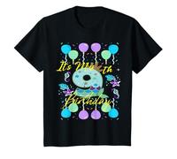 Kids Mermaid It's My 9th Birthday Girl Fun 9-Year-Old Celebration T-Shirt