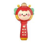 Kids Microphone Toy, Cartoon Singing Machine, Cute Child Microphone, for Boys Preschoolers Birthday Party Home Playroom School Events Holiday Performance Play Classroom Activity