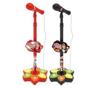 Kids Microphone With Stand, Adjustable, 1 Piece, Portable Karaoke Machine, Kids' Karaoke Machines, Portable, For Singing, Boys, Girls, Classroom, Home, Travel