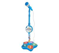 Kids Microphone with Stand, Portable Karaoke Machine for Kids with Adjustable Height Flashing Stage Lights Sing Musical Toy for Girls Boys Singing, Creative Play