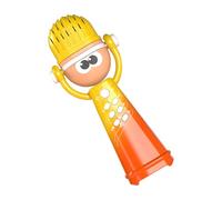 Kids Microphones For Singing,Portable Singing Speaker With Light | Early Childhood Developmental Activity, Educational Puzzle Game For Indoor Outdoor