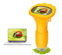 Kids Microscope, 2" IPS Screen 1000X Portable Microscope for Kids, Photo and Video Camera, Christmas Birthday Gifts for Age 3 4 5 6 7 8 9 10 11 12 Girls Boys