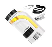 Kids Microscope Handheld,50x-300x Compact Educational Science Kits | Handheld Microscope for Children - for Children Kids Boys Classroom Outdoor Christmas New Year Birthday