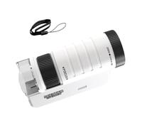Kids Microscope, Handheld STEM Science Toy, Adjustable LED Magnifier