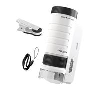 Kids Microscope, Handheld STEM Science Toy, Adjustable LED Magnifier