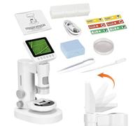 Kids Microscope Kit | 100X-1000X Science Toys,Handheld Plant Magnifier,for Kids Girls Science Enthusiasts Homeschooling Elementary Students Curious Children Nature Explorers