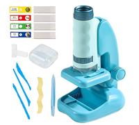 Kids Microscope Kit - Science Lab Toy For Beginners, Student Microscope Set, Junior Microscope Kit | Educational STEM Biology Kit, Slides & H