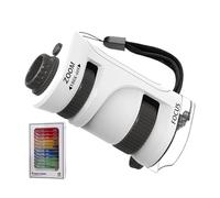 Kids Microscope, Non-Slip Grip, 5x9.3x3.7cm, Portable Child Microscope, Kids Magnifying Telescope, Portable & Lightweight, For Camping School Classroom Preschool Home