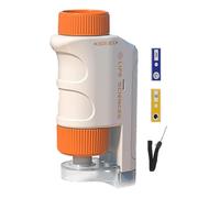 Kids Microscope - Pocket Microscope For Kids | 80-160x Zoom Stemscope With Light | Portable Handheld Science Educational Toys For Beginner Age 8-12 Year Old Boys And Girls
