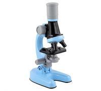 Kids Microscope Science Kit - 100x-400x-1200x Educational STEM Toy with LED Light, Complete Experiment Set for Young Scientists, Birthday Gift for Boys & Girls Ages 5-12