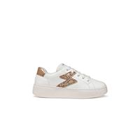 Kids Mikiroshi Breathable Trainers white/gold