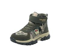 Kids Military Walking Hiking Boots Desert Camo Army Combat Patrol Tactical Boots Boys Girls Lightweigh Winter Warm Snow Boots Non-Slip Outdoor Climbing Shoes