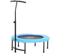 Kids Mini Trampoline Adult Fitness Exerciser Rebounder Jumper Handle