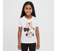 Kids' Minnie Mouse T-Shirt, White 9-10Y