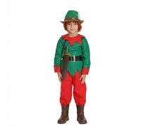 Kids Mischievous Boy Costume | 4 Pcs | Costume, Hat, Wig & Sword in Scabbard - Large