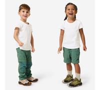 Kids’ Modular Hiking Pants MH500 Kid 2-6 Years - Green