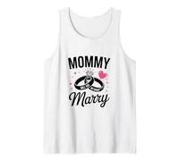 Kids Mommy Will You Marry My Daddy Family Fun Quote Tank Top