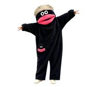 Kids Monster Onesie Funny Silly Onesie Halloween Costume Hooded Jumpsuit