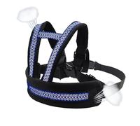 Kids Motorcycle Harness | Adjustable Breathable Safety Harness with Shoulder Straps | Anti-Drop Anti-Drowsiness Child Harness with Reflective Design for Motorbike, Scooter & Riding