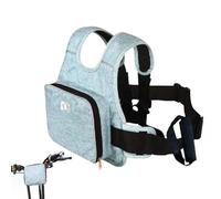 Kids Motorcycle - Oxford Cloth Safety, Foldable Travel | Reflective Material Design, Adjustable Strap System, Ages 1 to 12, Safe Ride Outdoor Travel Accessory