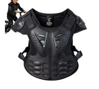 Kids Motorcycle Protective Gear - Breathable Fall-Proof Jacket, Riding Safety Vest, Padding | Adjustable Chest Shield For Balance Bike Scooter, Skiing Outdoor Playground