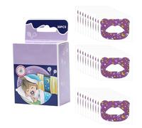 Kids Mouth Strip Tape for Improved Sleep 30PCS Unisex Mouth Tape for Kids and Teen for Night Use Central Opening Breathable Non-Woven Fabric Promotes Nose Breathing Reduces Snorin