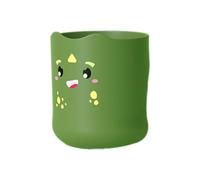 Kids Mouthwash Cup: 300ML Cartoon Toothpaste Holder, Unbreakable Ergonomic Bath Cup, Toothpaste Organizer For Kids Toothbrushes,