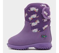 Kids Muddies Puddle 5.0 Wellington Boots, Purple 9 CHI
