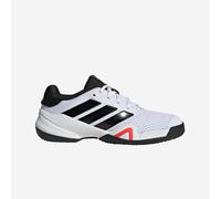 Kids Multicourt Tennis Shoes Barricade - White/black/red