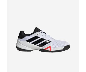 Kids Multicourt Tennis Shoes Barricade - White/black/red