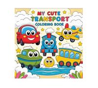 Kids multiple vehicles coloring book: Kids activity book, helicopter, cruise ship, tractor, dozer, train, flight, car, crane, school bus and much more - gives your kid a great joy