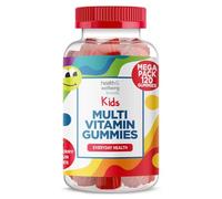 Kids Multivitamin 120 Gummies | Strawberry Flavour| Essentaial Vitamins & Minerals Including Vitamins A, C, B6, B12, D3 and E