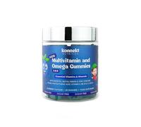 Kids Multivitamin and Omega 3-6-9 Gummies - 14 Vitamins, Minerals & Nutrients with Vitamin A, C, D, E, B6 & B12 - Sugar Free - Children's Immunity & Energy Support - Ages 3-12 and Older - 60 Gummies