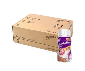 Kids Multivitamin Chocolate Drink - Ready-To-Drink Bottles - 24 x200ml - with 26 Vitamins & Minerals - Multivitamins with Vitamin D, Magnesium & Protein - Vegetarian & Gluten Free- by PaediaSure Shake