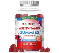 Kids Multivitamin Gummies | 14 Key Nutrients | One-a-Day Formula | Natural Strawberry Flavour | 60 Vegan Gummies | Nature's Truth