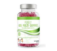 Kids Multivitamins & Mineral Gummies | 120 Tasty Natural Berry Gummies for Children 2-4 Month Supply | Vitamins A, B3, B5, B6, B12, C, D2, E, Biotin, Folic Acid & Zinc