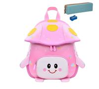 Kids Mushroom Backpack Mushroom Shaped Waterproof Mini Schoolbag