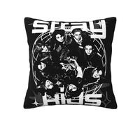 Kids Music Group Stray Pillowcase With Print, Soft All-Season Throw Pillow Cover For Home Decor And Fans Gift.