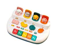 Kids Music Keyboard - Fun Animal Piano, Beginner Learning Instrument, Creative Sound Activity | Engaging Musical Toy for TodDdlers 18 Months Plus Early Education Playtime Nursery Skill Growth Use
