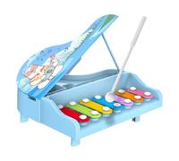Kids Musical Instruments,Children's Hand Percussion Children's Percussion Educational Toys for Toddlers 1-3 Years Old, 8 Multicolored Key Keyboard, Preschool Educational Learning Toy for Girl Boy Gift