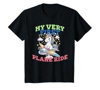 Kids My Very First Plane Ride Unicorn Flight Adventure T-Shirt