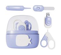 Kids Nail Set,Kids Nail Kit | 4 in 1 Cartoon Nail Clipper,Nail Scissors Set,Nail Clippers Tweezers,Files, Safe Care for Boys and Grooming