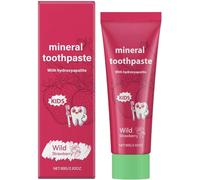 Kids Natural Probiotic Hydroxyapatite Toothpaste, Fluoride Free Enamel Protection for Children 2+, Safe to Swallow, No Added and All Natural, Friendly Toothpastes, Freshens Breath (1)